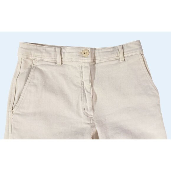 WILFRED FREE Cream Ivory Cargo Hi Rise Jeans Pants Size 6 - Picture 4 of 8